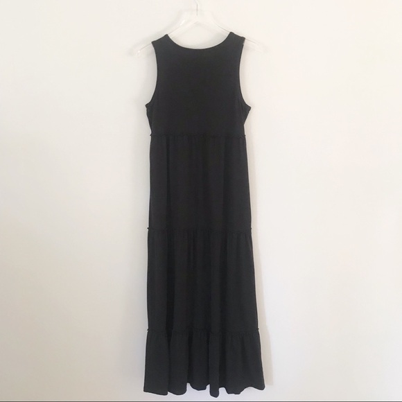 J. Jill Black Lightweight Maxi Dress - Picture 4 of 8